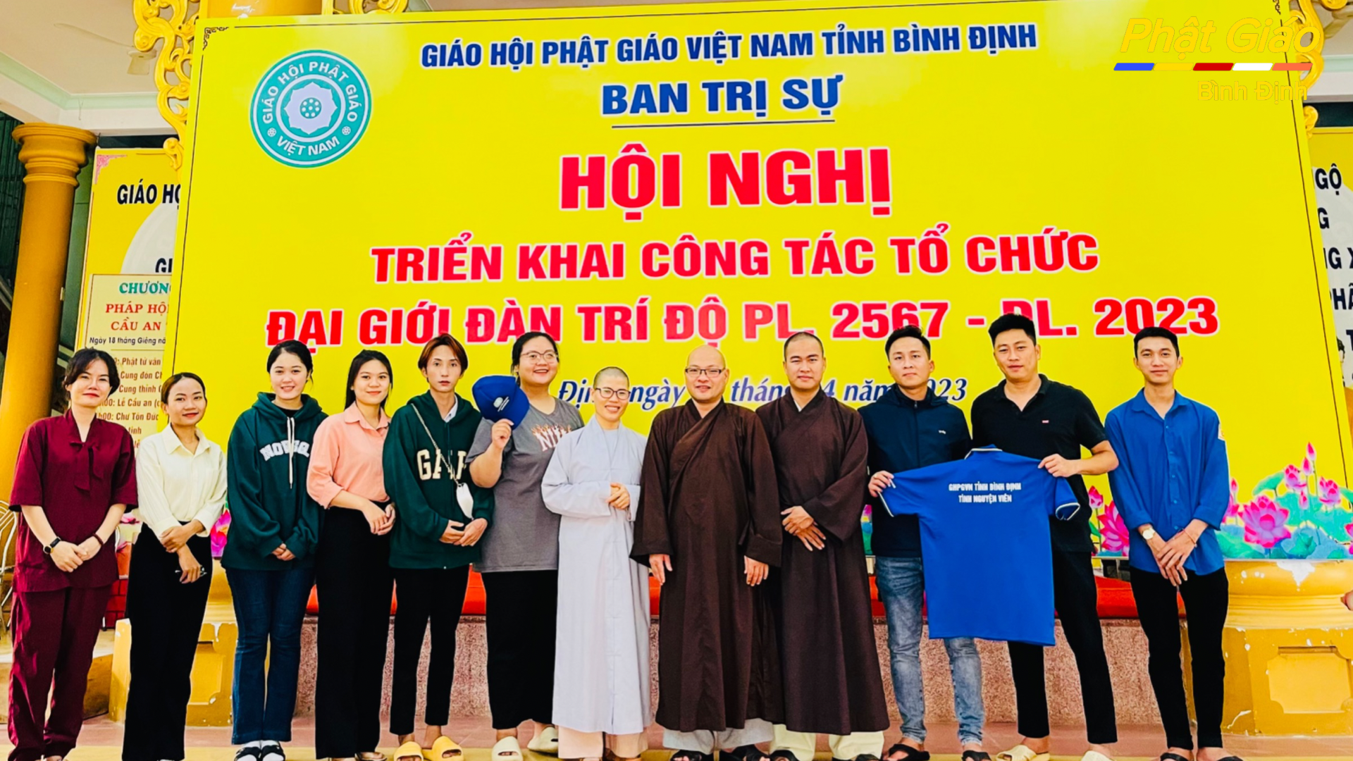 Ban Điều Phối Tình Nguyện Viên họp triển khai công tác phục vụ Đại Giới đàn Trí Độ